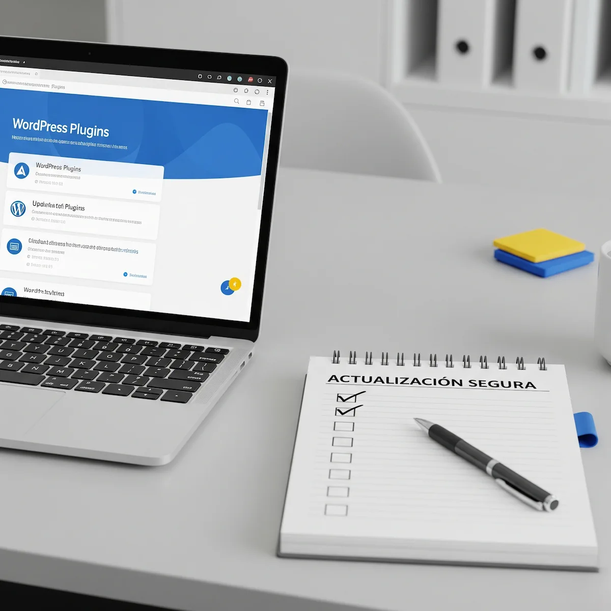 Actualizar plugin correctamente en wordpress - guia