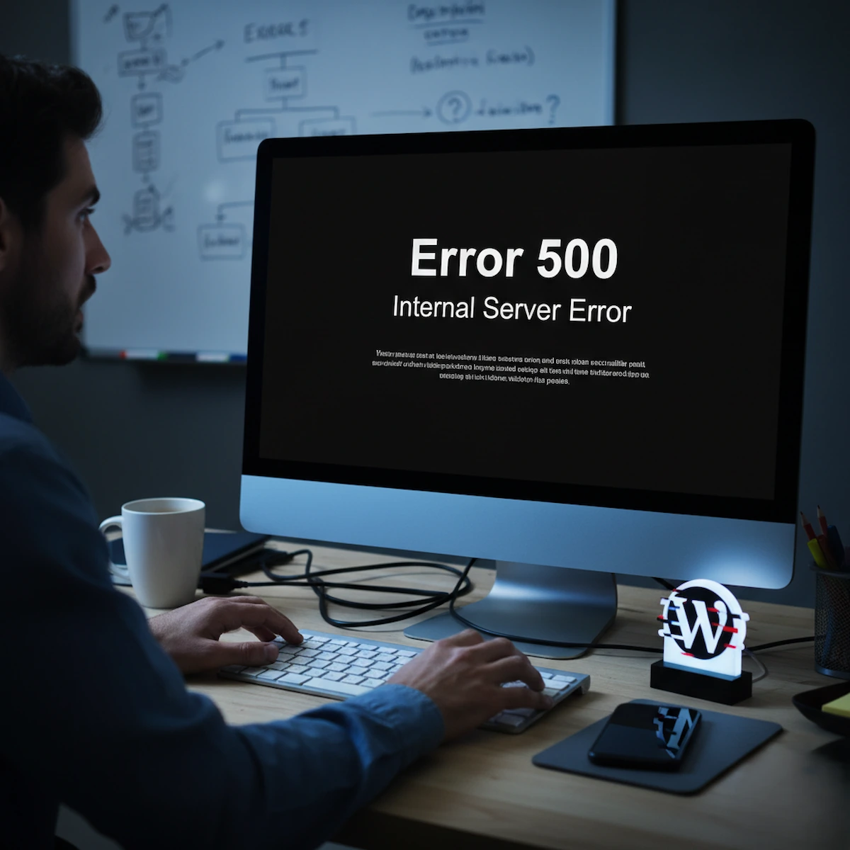 Error 500 en WordPress