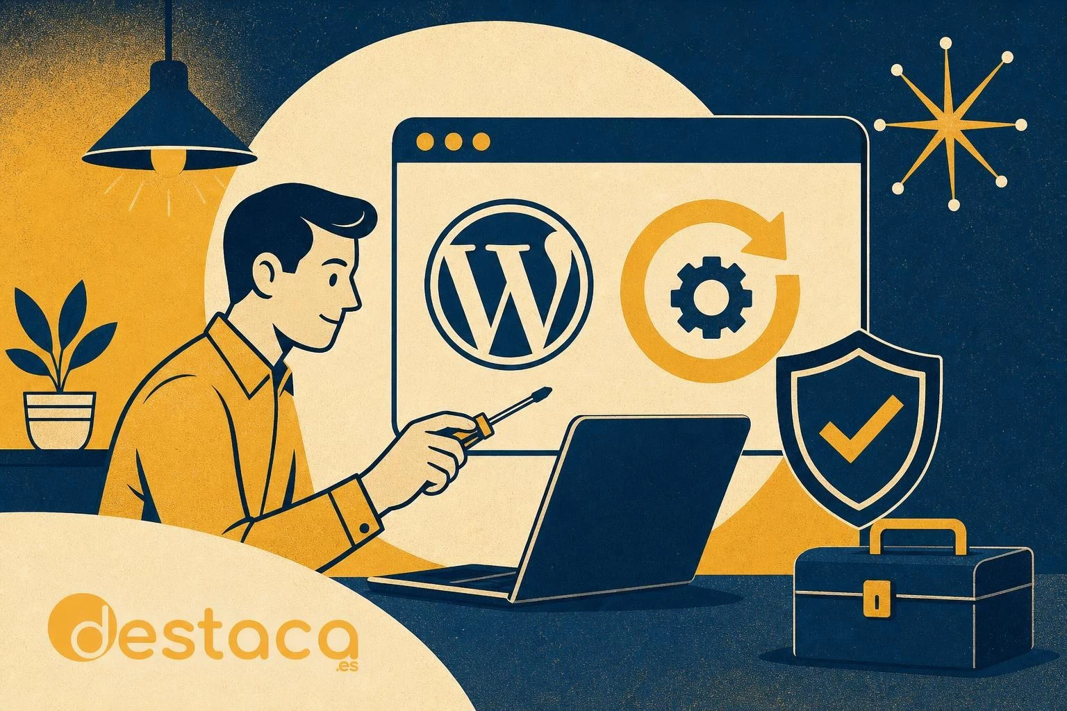Error al actualizar WordPress