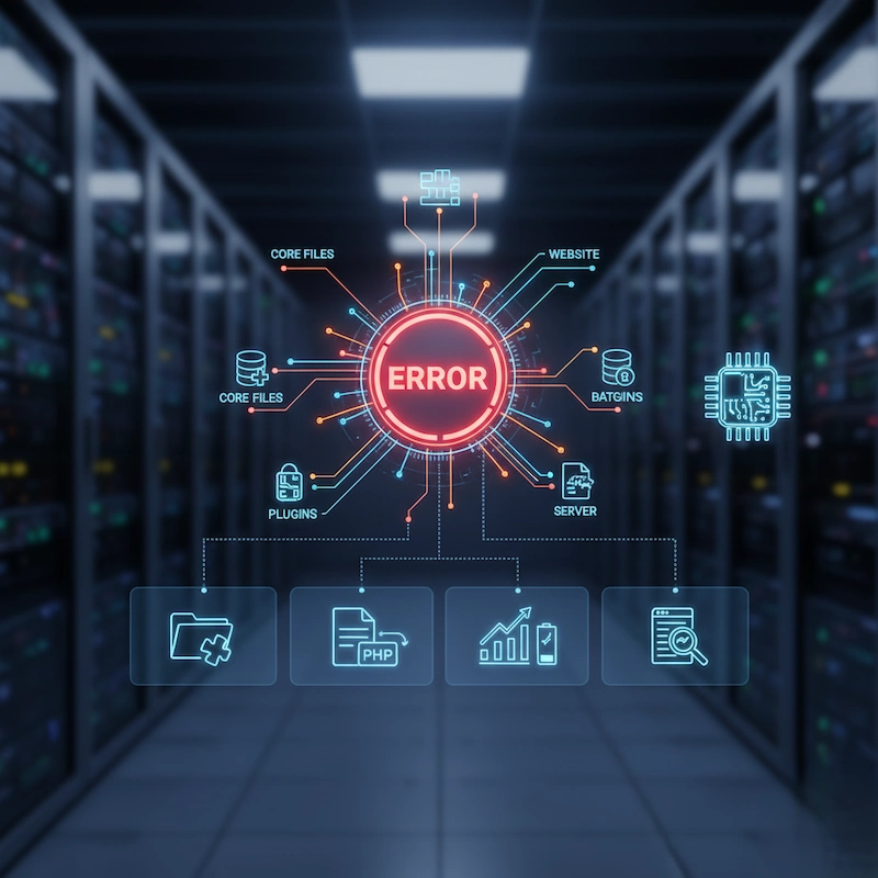 Solucionar el error 500 en WordPress